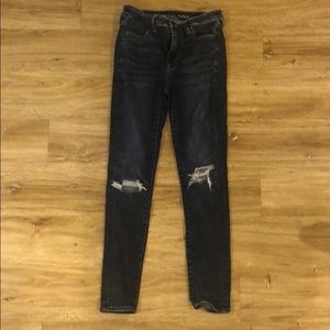 American Eagle ripped jeans